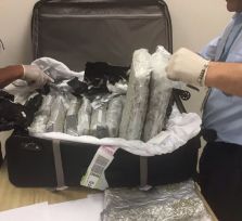 В аэропорту Пафоса задержан пассажир с 16,5 кг марихуаны