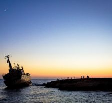 Edro III — судно, севшее на мель у берегов Пафоса (15 фото + видео)