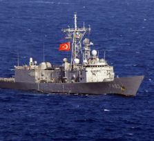 У мыса Греко был замечен турецкий военный корабль класса Attack