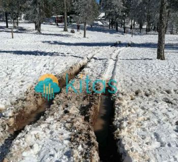 Неизвестные на внедорожниках испортили лыжную трассу «Афродита»