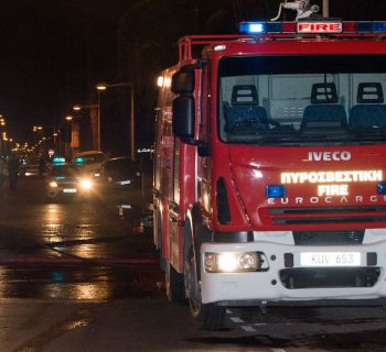 Ночью в Лимассоле сгорели четыре автомобиля класса люкс 