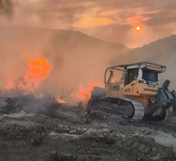 Пожар близ Пафоса взят под частичный контроль. Кипр запросил помощь у Греции, Израиля и Иордании