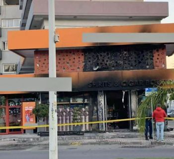 В Лимассоле подожгли бутик, торгующий вином и сигарами