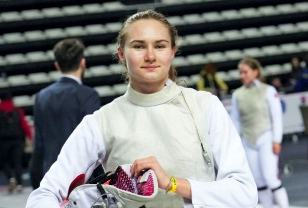 16-летняя фехтовальщица Елизавета Копыльцова принесла Кипру «бронзу» на чемпионате Европы среди кадетов