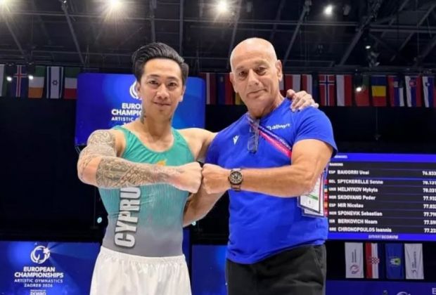 Мариос Георгиу завоевал «серебро» чемпионата Европы в Хорватии