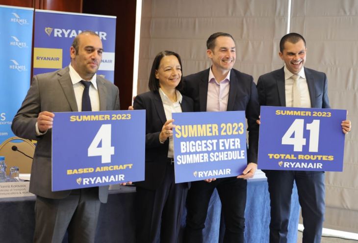 Афины, Бордо, Неаполь, Познань, Тулуза. Ryanair открывает пять новых маршрутов из Пафоса