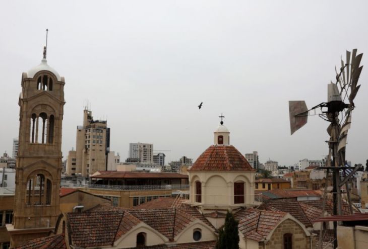 Ветер принес на Кипр пыль из пустыни Ливии. Уровень пылевого загрязнения достиг «красного» уровня