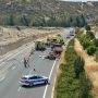 ДТП на трассе Пафос — Лимассол: дорожный рабочий борется за свою жизнь
