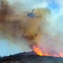 Новые пожары на Кипре. Над Лимассолом зависло гигантское облако дыма