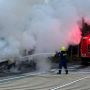 В Троодосе сгорел автомобиль отца первой леди Кипра